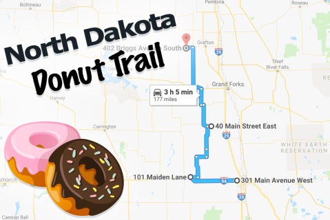 Take The North Dakota Donut Trail For A Delightfully Delicious Day Trip