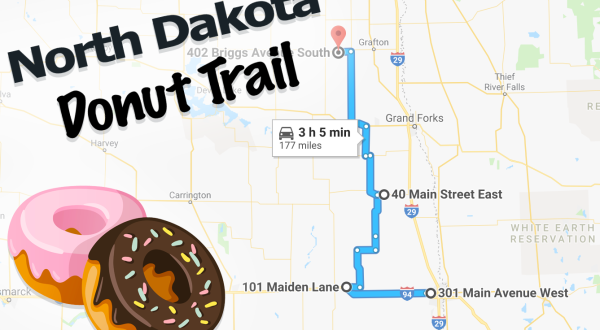 Take The North Dakota Donut Trail For A Delightfully Delicious Day Trip