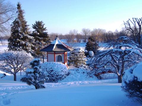 The Minnesota Garden That Is Beautiful Even Under A Blanket Of Snow