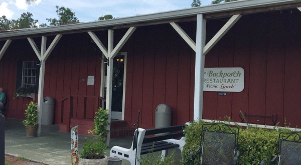 Dine Inside A Rebuilt Barn At The Back Porch Restaurant, A Lovely Eatery In Florida