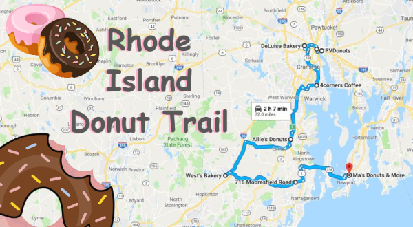 Take The Rhode Island Donut Trail For A Delightfully Delicious Day Trip