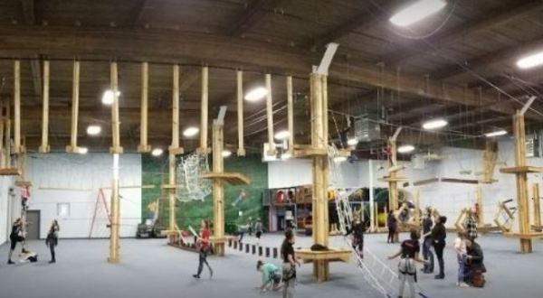 This Indoor Aerial Adventure Course In Connecticut Is Just What You Need This Winter