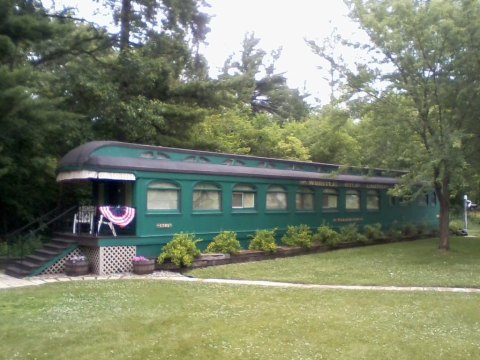 The Rooms At This Railroad-Themed Bed & Breakfast In Minnesota Are Actual Box Cars