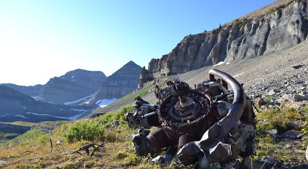 The Unique Hike In Utah That Leads You To Plane Wreckage From 1955