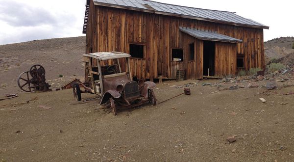 The Remnants Of This 19th-Century Mining Camp In Nevada Are Intriguing And You’ll Want To Explore Them