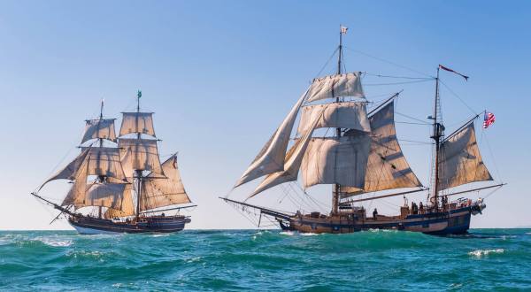 Climb Aboard These Historical Revolutionary War Era Ships That Are Sailing Into Oregon