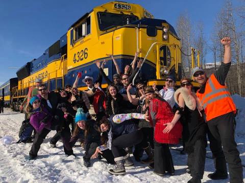 The Highly Anticipated Winter Train Trip Through Alaska You Can't Pass Up