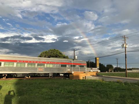 You'll Find The Most Mouthwatering Rotisserie Chicken Inside This 1940s Railcar In Austin