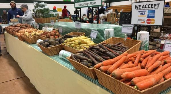 A Trip To This Gigantic Indoor Farmers Market in Maine Will Make Your Weekend Complete