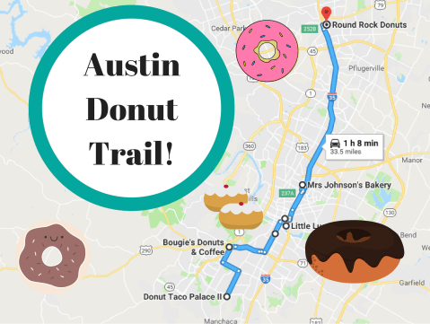 Take The Austin Donut Trail For A Delightfully Delicious Day Trip