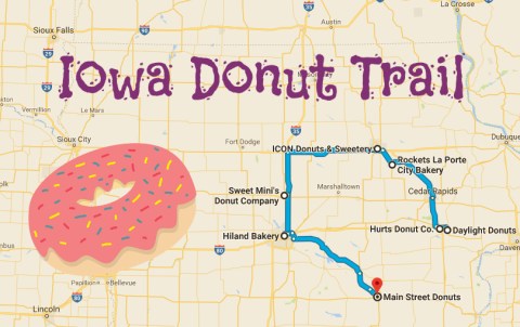 Take The Iowa Donut Trail For A Delightfully Delicious Day Trip