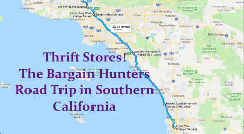 This Bargain Hunters Road Trip Will Take You To The Best Thrift Stores In Southern California