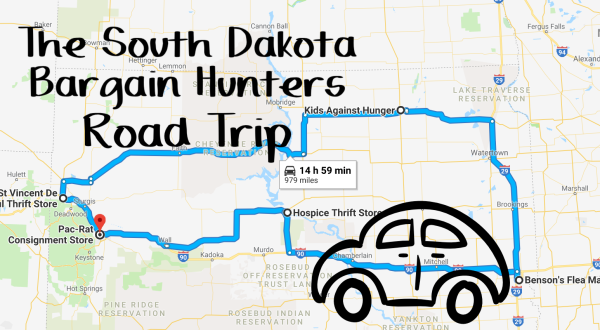 This Bargain Hunters Road Trip Will Take You To The Best Thrift Stores In South Dakota