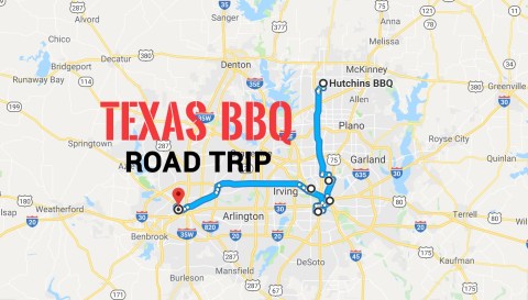 This Authentic Texas Barbecue Trail Is A Food Lover's Dream Come True