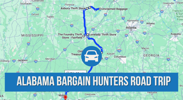 This Bargain Hunters Road Trip Will Take You To The Best Thrift Stores In Alabama