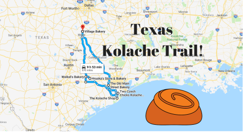 This Kolache Trail In Texas Will Have Your Stomach Rumbling