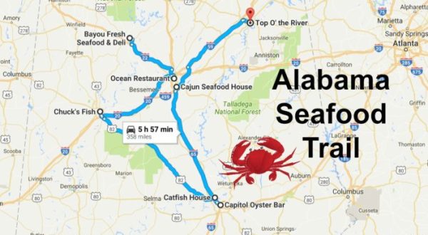 Take These 8 Food Trails To Experience Alabama’s Most Scrumptious Cuisine