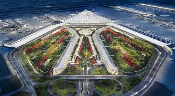 This New Design For Chicago O’Hare Airport Would Turn It Into A Futuristic City