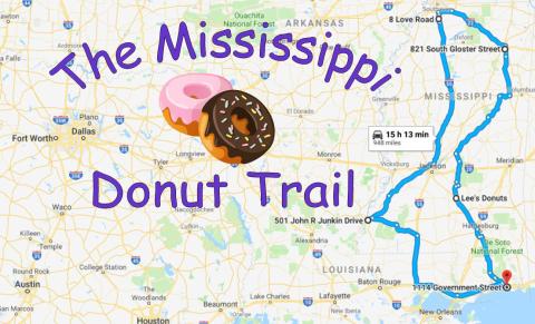 Take The Mississippi Donut Trail For A Delightfully Delicious Day Trip
