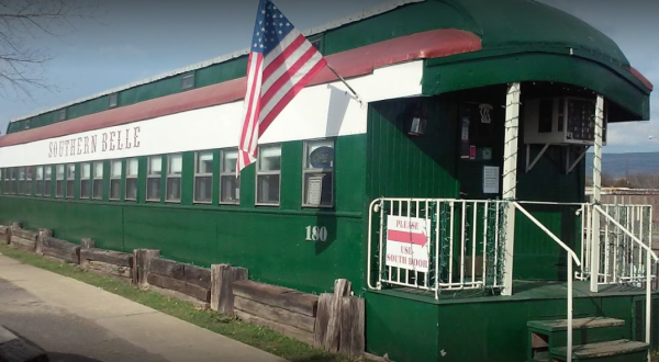 Dine In An Authentic Train Car In Oklahoma For An Experience Unlike Any Other