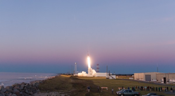 You Can Watch Rockets Launch From This Tiny Island Off The Coast Of Virginia