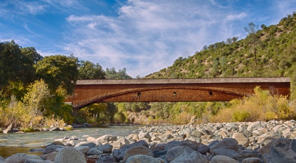 9 Undeniable Reasons To Visit The Oldest And Longest Covered Bridge In Northern California