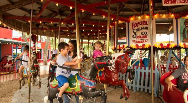 Your Kids Will Have A Blast At This Miniature Amusement Park Near Austin Made Just For Them