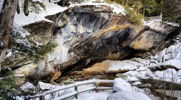 Take This New York Hike To The Largest Marble Cave Entrance In The Eastern U.S.