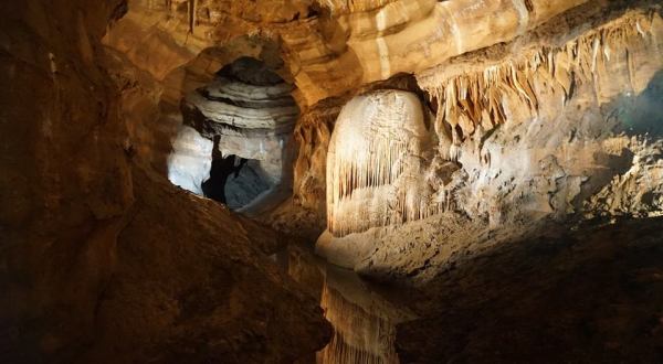 Venture Nearly 80-Feet Deep Below The Earth At This One Of A Kind Cavern Near Austin