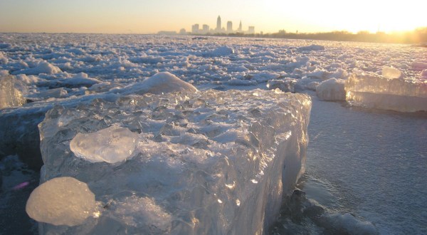 This Year’s Icy Arctic Freeze Has Triggered An Unusual Natural Event In Cleveland