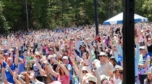 One Of The Largest Music Festivals In The U.S. Takes Place Each Year In This Tiny Town In North Carolina