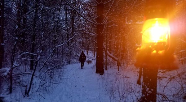 Hike By Lantern Light During This Whimsical Winter Outing In Michigan