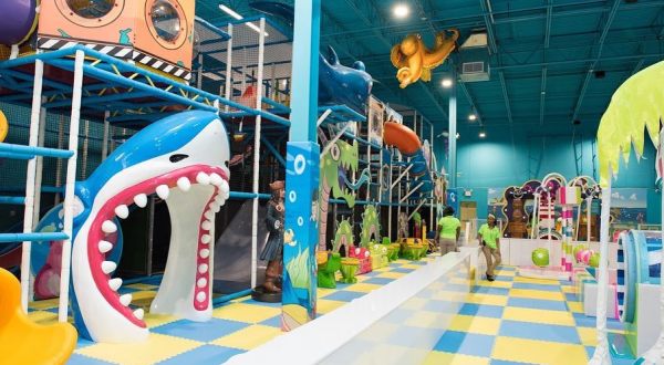 The Ocean-Themed Indoor Playground In Maryland That’s Insanely Fun