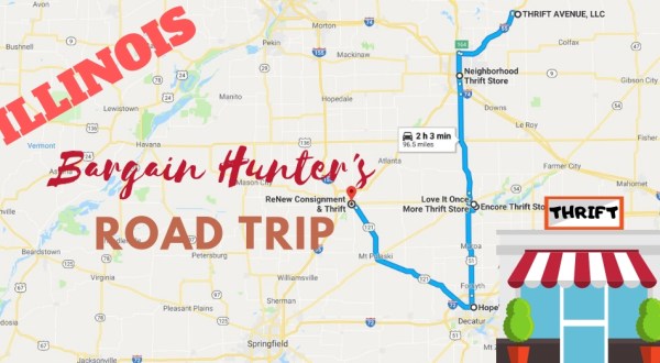 This Bargain Hunters Road Trip Will Take You To The Best Thrift Stores In Illinois