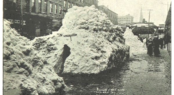 131 Years Ago, Massachusetts Was Hit With The Worst Blizzard In History