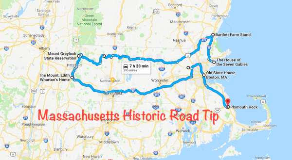 This Road Trip Takes You To The Best Historical Sites In Massachusetts