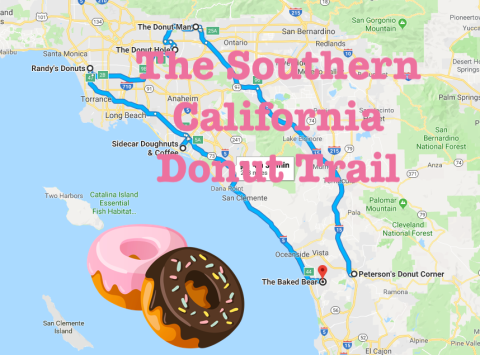 Take The Southern California Donut Trail For A Delightfully Delicious Day Trip