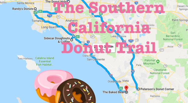 Take The Southern California Donut Trail For A Delightfully Delicious Day Trip