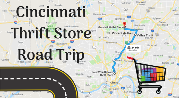 This Bargain Hunters Road Trip Will Take You To The Best Thrift Stores In Cincinnati