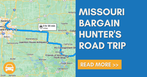 This Bargain Hunters Road Trip Will Take You To The Best Thrift Stores In Missouri
