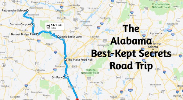 Experience Alabama’s Best-Kept Secrets On This Remarkable Road Trip