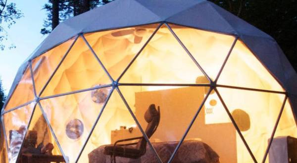 Sleep Under The Sprawling Texas Night Sky In This Secluded Riverside Dome