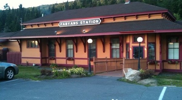 This Historic New Hampshire Train Depot Is Now A Beautiful Restaurant Right On The Tracks