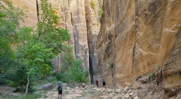 Only A Few Lucky Visitors Per Day Are Allowed At This Secret Canyon In Utah