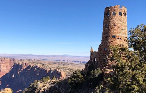 You Can Gaze 100 Miles Into The Grand Canyon At This Unique Watchtower In Arizona