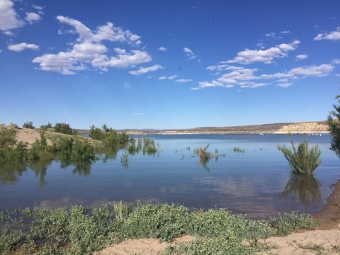 You'll Want To See This Massive Lake In New Mexico That's 704 Football Fields Long