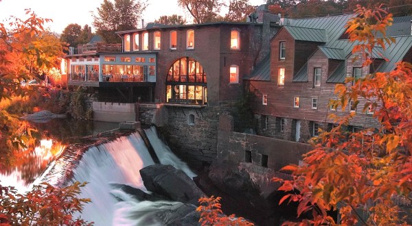 This Waterfall Restaurant In Vermont Is The Most Enchanting Place To Dine