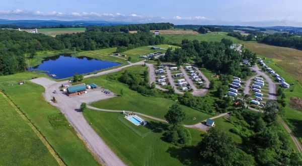 The Massive Family Campground Near Pittsburgh That’s The Size Of A Small Town