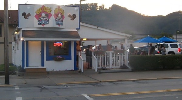 Step Into Spring With A Homemade Ice Cream Treat At This Classic Ice Cream Shop Near Pittsburgh