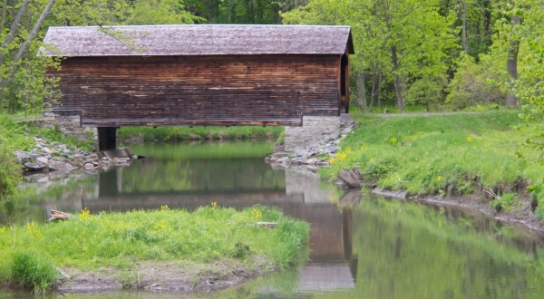 8 Undeniable Reasons To Visit The Oldest Covered Bridge In New York